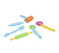 Xiuganpo Juego de Herramientas para Masa de Arcilla, 6 uds., Moldes de Plástico Duraderos de Colores Brillantes para Diversión Creativa en Casa o en la Escuela