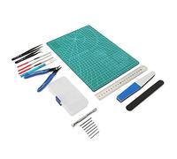 Xiuganpo Juego de Herramientas para Modelar Manualidades, Kit Completo para Proyectos de Bricolaje, Hecho, Caja de Almacenamiento de Fácil Acceso
