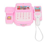 Xiuganpo Juego de Juguetes con Caja Registradora para Niños, Juego de Compras para Niños Pequeños, Juguete Educativo con Escáner, Dinero Ficticio y Tarjeta de Crédito, Ideal para Aprender y Divertirse