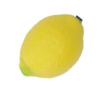 Xiuganpo Juego de Maraca de Coctelera de Frutas, Juguetes de Percusión de Plástico con Frutas Realistas para Niños a Partir de 6 Meses (Limón)