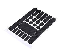 Xiuganpo Juego de Pegatinas Adhesivas para Vaina y Cuadro de Bicicleta, Protege del Roce de la Cadena y el Desgaste del Cable, 20 Piezas con Formas Ovaladas, Circulares de Tira, Efectos (patrón de