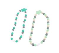 Xiuganpo Juguete de Collar Sensorial, Collar Sensorial de 19.69 Pulgadas Fácil de Limpiar Suaves Ajustables para Niños