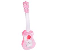 Xiuganpo Juguete de Guitarra para Niños Aspecto Realista Lindo Toque Cómodo Sonido Claro para Juguetes Musicales de Educación Temprana, Plástico 13.97x4.13in (Estilo 2)
