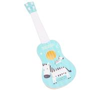 Xiuganpo Juguete de Guitarra para Ukelele para Niños, Interés Musical Brillante, Educación Musical Temprana Lúdica, Juguete Jugable, Instrumento Musical Educativo para Principiantes, Mini (Blue)