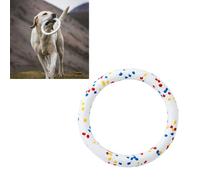 Xiuganpo Juguete Interactivo para Anillos para Perros, Resistente a Mordeduras e Inodoro, Mejora la Interacción y el Rechinado de Dientes, Material ETPU Seguro, 1 Pieza