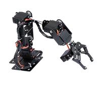 Xiuganpo Kit Brazo Robótico,Estructura Premium Brazo Robot Programable 6DOF con 6 Servomotores,Kits de Pinza Robótica,MG 996RMecanismo de Dirección Analógico para Enseñanza,Producción IDY