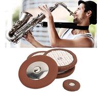 Xiuganpo Kit de Almohadilla de Saxo Tenor de 26pcs, Almohadilla de Saxofón Tenor Profesional de Piel de Cordero, Músicos de Reemplazo de Piezas Antiguas para Amantes de Saxo Saxofón