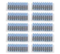 Xiuganpo Kit de Conector Rápido de Fibra óptica, Adaptador de Baja Pérdida de Inserción de 100 Piezas para una Fácil Instalación en Entornos Variados