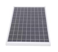 Xiuganpo Kit de Controlador de Panel Solar de 10 W, Cargador Solar Portátil ABS con Controlador de Carga Rápida de 100 A para Carga de Batería de Coche, Camping, Senderismo, Emergencia Al