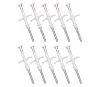 Xiuganpo Kit de Implante de Microchip para Mascotas, 10 Piezas, Etiqueta Fácil de Implantar para Perros, Gatos, Ganado, material: ABS (1,4 * 8mm)