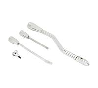 Xiuganpo Kit de Inclinación de Peligro de Señal de a Prueba de Herrumbre, Pulido Cromado, para Flaming River Billet Specialties Pro Comp Racing Power Company