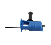 Xiuganpo Kit de Sierra Alternativa Eléctrica, Accesorio de Herramienta Ligero y Portátil para Corte de Madera y Metal, Ideal para Entusiastas del Bricolaje, ABS Acero, 1 Juego