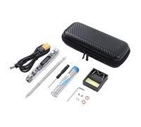 Xiuganpo Kit de Soldador Portátil con Pantalla Digital y Punta de Soldadura T12-B2 - Control Inteligente para Entusiastas del Bricolaje - Adecuado para Proyectos de Soldadura y Reparación Electrónica