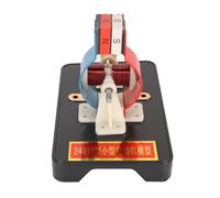 Xiuganpo Kit Educativo de Modelo de Motor Simple para Niños, Fácil de Desmontar y Montar, Juguete de Ciencia Física para Programas de Educación Escolar, Materiales de Plástico y Cobre de Primera