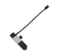 Xiuganpo Lámpara de Extensión de Pestañas Portátil de Curado Rápido con Pinzas para Profesionales del Arte de Uñas en Salones de Belleza - Fuente de Alimentación USB (BLACK)