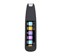 Xiuganpo Lápiz Traductor de Escaneo Inteligente con Alta Tasa de Reconocimiento para Traducción de Voz Multilingüe en Viajes y Negocios, Diseño de Pantalla Táctil de 2,99" (Black)