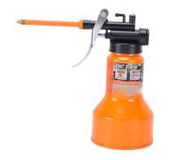 Xiuganpo Lata de Aceite de Alta Presión, Engrasador de Lubricación Manual de 350 Ml con Boquilla de Aluminio Metálico y Filtro Incorporado, Engrasador de Bomba para Mantenimiento