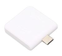 Xiuganpo Lector de Tarjetas Inteligentes Rendimiento Estable Plug and Play para, WinXP Lector de Tarjetas sin Contacto para Teléfono OTG ABS R65 para/de Identificación/ ISO14443A Blanco