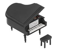Xiuganpo Lindo Piano en Miniatura, Juguetes de Piano de Casa de Muñecas Brillantes para Niños, Hechos de Madera de Haya No Tóxica, Adecuado para Varias Decoraciones