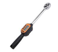 Xiuganpo Llave Dinamométrica Digital, Rango Ajustable de 3-100 Nm Llave Dinamométrica Ajustable de Precisión del 2 por Ciento, Electrónica con Zumbador Notificación de Flash LED Trinquete Reversible