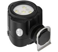 Xiuganpo Luz de Relleno Sumergible de 40M con Chips LED de Alto Brillo 7500K para Fotografía Submarina 208g SL-18