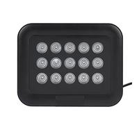 Xiuganpo Luz LED Infrarroja de Visión Nocturna con Carcasa Metálica Duradera para un Mejor Efecto de Vigilancia IP66 a Prueba de Agua
