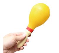 Xiuganpo Maracas Instrumento Musical para Niños Diversión Rumba Shaker para Niños Pequeños y Bebés PVC 1 Pieza (YELLOW)