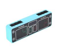 Xiuganpo Marcador LED Electrónico Táctil Portátil, Inalámbrico, de 10 Dígitos para Clases de Gimnasio, Camino de Entrada - Grabador de Puntuación Digital para Eventos Deportivos (Blue)