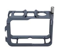 Xiuganpo Marco Protector de Jaula para Cámara de Acción de Aleación de Aluminio con Diseño de Ventana para un Acceso Rápido, Adecuado para Cineastas y Vloggers