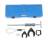 Xiuganpo Martillo Deslizante del Extractor de Junta Homocinética Interna, Juego de Herramientas de Extracción de Extractor de Eje CV de Acero Resistente con Adaptador de Horquilla de