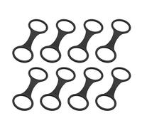 Xiuganpo Máscara de Snorkel Retenedor, Conector Flexible de Tubo | Ajuste rápido, Material duradero, Compatible con la mayoría de los equipos, 8 correas de colores