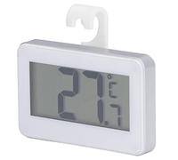 Xiuganpo Medidor de Temperatura Digital Mini Termómetro Electrónico con Pantalla LCD para Uso Doméstico y Exterior Batería Incorporada de 3 V