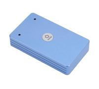 Xiuganpo Micrófono USB Omnidireccional 360 Pickup, AI Cancelación de Ruido Doble Canal 192kHz Grabación HiFi para Streaming Gaming PC, 3 Metros de Distancia Aleación de Aluminio Compacto para (Blue)