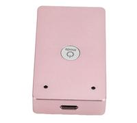 Xiuganpo Micrófono USB Omnidireccional 360 Pickup, AI Cancelación de Ruido Doble Canal 192kHz Grabación HiFi para Streaming Gaming PC, 3 Metros de Distancia Aleación de Aluminio Compacto para (Oro
