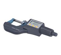 Xiuganpo Micrómetro Electrónico de Resolución de 0,00005 Pulgadas/0,001 Mm para Ingenieros y Artesanos, Herramientas de Medición de Espesor de 0-25 Mm