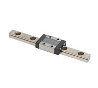 Xiuganpo Mini Guía Lineal MTN9 con Riel Guía de Acero que Garantiza un Funcionamiento Estable de la Máquina CNC (100 mm)