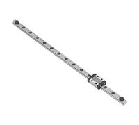 Xiuganpo Mini Guía Lineal MTN9 con Riel Guía de Acero que Garantiza un Funcionamiento Estable de la Máquina CNC (300 mm)