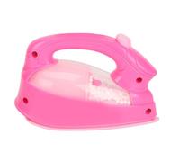 Xiuganpo Mini Juguete de Hierro para Niños para Tareas Domésticas Imaginativas con Luces a Pilas ABS Rosa 1 Unidad