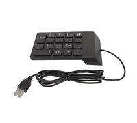 Xiuganpo Mini Teclado Numérico de Escritura Silenciosa para PC, Computadora Portátil, Teclado Numérico con Cable de 18 Teclas, Adecuado para Usuarios de Computadoras Portátiles, Conexión USB, 4.2