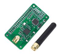 Xiuganpo Módulo de Punto de Acceso Inalámbrico para 3/0W, Placa de Radio Digital Multimodo D Star P25 UHF VHF, Placa de Expansión de Punto de Acceso con Pantalla OLED y Antena Modelo C (de