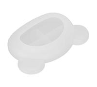 Xiuganpo Moldes de Silicona para Platos de Baratijas, Diseño de Cabeza de Oso, Fácil de Desmoldar para Regalos únicos, 13x8,5 Cm