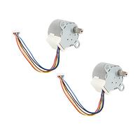 Xiuganpo Motor Paso a Paso DC 5V Torsión 80N·M con Bobina de Cobre para Ventiladores de Circulación e Inodoros Inteligentes Paquete de 10 Piezas