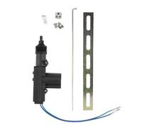 Xiuganpo Motor Universal de Actuador de Cerradura de Puerta de Coche de Alto Impacto para Cerraduras de Puertas Eléctricas Impermeable y a Prueba de Polvo para la Mayoría de los Vehículos (2 hilos)