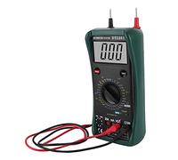 Xiuganpo Multímetro Digital AC/DC Ligero y Ergonómico para Inspección de Automóviles y Pruebas Experimentales Medición de Voltaje de Corriente de Resistencia de 500-10000 RPM