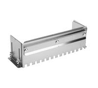 Xiuganpo Paleta Dentada, Paleta de Azulejos de Muesca Cuadrada de Acero Inoxidable con Peine Telescópico de Mortero de 12 Mm, Herramienta de Nivelación de de Azulejos Ajustable
