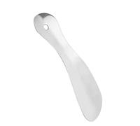 Xiuganpo Palo Auxiliar para Zapatos de Acero Inoxidable Sólido para un Uso Fácil del Calzado Cuchara para Lengua con Diseño de Agarre Ergonómico para Hombres y Mujeres Tamaño 7,3 X 2,0 Pulgadas