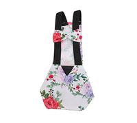 Xiuganpo Pañales de Pollo para Mascotas, Nodos de únicos de Pañales de Pato de Alta Grados Diseño de Cinturón Apretado de Tela Impermeable Tela Transpirable para Mascota (M)