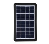 Xiuganpo Panel Solar de 9 V, Impermeable, 93% de Transmitancia de Luz, Célula Solar de Polisilicio con 18% de Alta Tasa de Conversión para una Carga Segura, Placa de 3 W para Acampar y Caminar