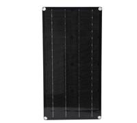 Xiuganpo Panel Solar Monocristalino 100W con Controlador MPPT, IP65, para | Kit de cargador solar portátil para RV, , cabina, camping fuera de la red, panel de alta on salida USB dual