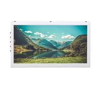 Xiuganpo Pantalla Táctil de 7 Pulgadas Monitor Portátil con Pantalla LCD IPS de 1024 X 600 para PC TV Portátil con Interfaz Multimedia, Minimonitor Adecuado para Frambuesa Pi